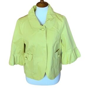 Luii Lime green swing jacket Size medium New with tag